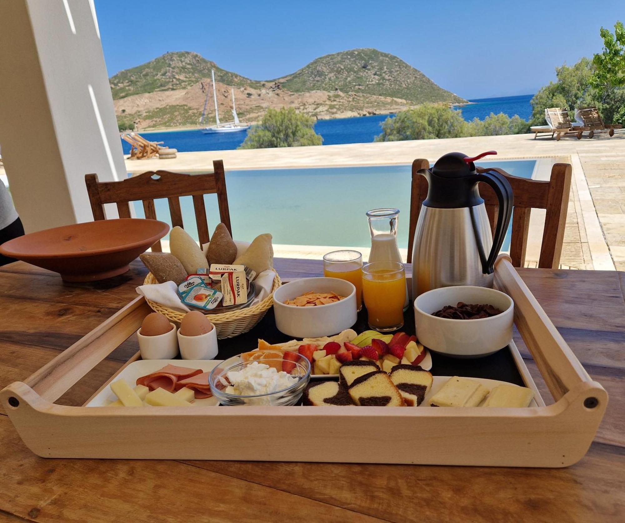 Onar Patmos Lägenhet Grikos Bay  Exteriör bild